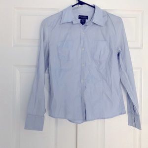 Banana Republic stretch dress shirt in light blue